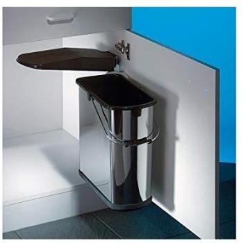 Wesco 19L Slim Bin Chrome