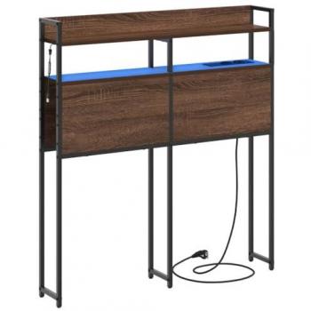 VidaXL Holzwerkstoff Kopfteil Eiche Braun 75 cm