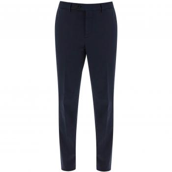 Blue Brunello Cucinelli Menswear Cotton Trousers – 52 (M289LI1770)