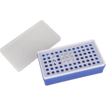 Support de tubes à centrifugeuse en plastique 72 trous 0,5 ml