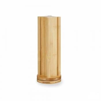 Kinvara Organizador Giratorio para 20 Cápsulas de Café Bambú 11 x 11 x 34 cm (6 Unidades)