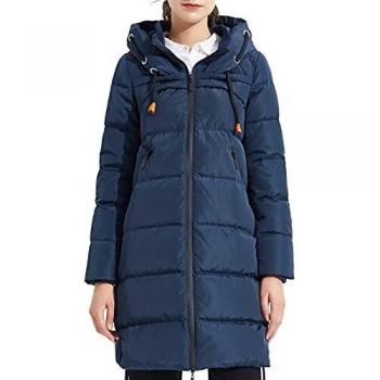 Piumino Longissimo Orolay per Donna – Stile Contrasto & Cappuccio