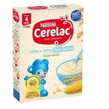 Nestlé Cerelac Riz sans Gluten – Papilla 1ère Étape 4 Mois + 250 g