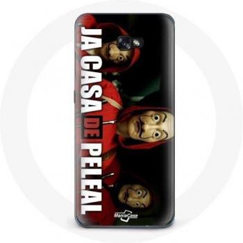 Bumper per Samsung Galaxy A5 2017 La casa de papel Maschera di Dali
