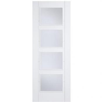 Vancouver 4 Light Primed White Internal Door 762 x 1981mm