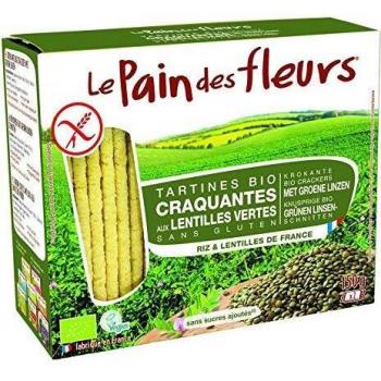 Tartines de Pain des Fleurs Lentilles Vertes 1 Unité