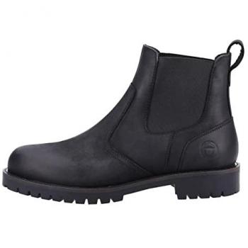 Cotswold Uomo Stivali in Pelle Nera