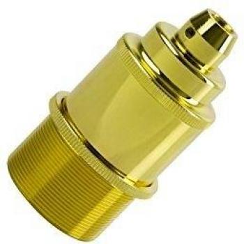 E27 Gold Lampenfassung Metallisiert für LED-Lampen
