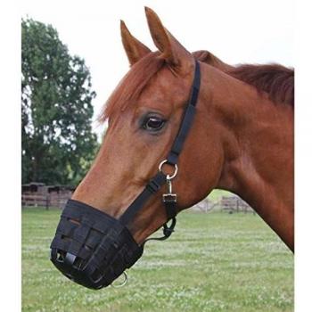 Waldhausen Black Grazing Muzzle for Cob