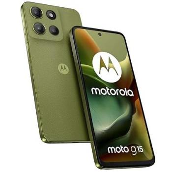 Moto G15 8 GB RAM – Schermo Full HD+ 6,72” – Verde Iguana