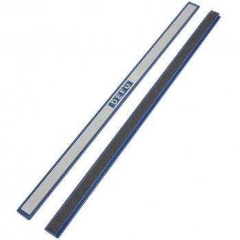 Blue Plastic Magnetic Bars for Office Whiteboard 30cm Length 2 pcs