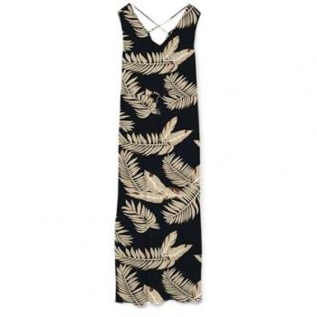 Vero Moda Abito Lungo Eleganza Nero Beige