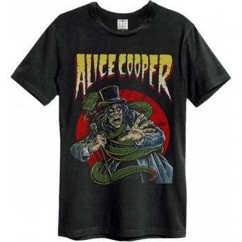 Schwarzes Alice Cooper Amplified T-Shirt für Männer & Frauen