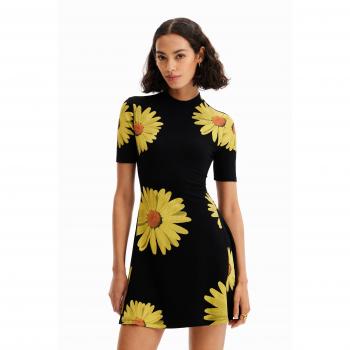 Mini abito con motivo margherite M. Christian Lacroix