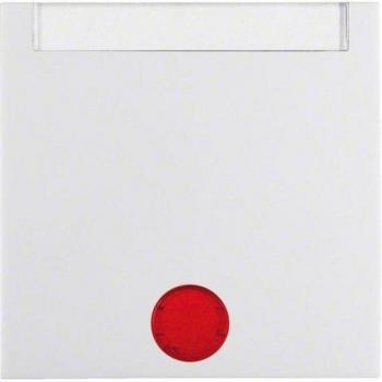 Porta‑etiquetas Brillo Blanco Hager Berker 16288989