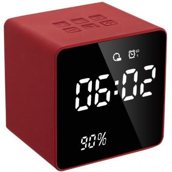 Reproductor Musical Bluetooth y Reloj Alarma Retroiluminado
