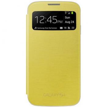 Funda S View Samsung EF-CI950BY amarilla para Galaxy S4
