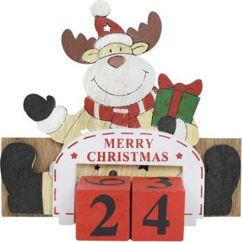 Wooden Christmas Countdown Calendar
