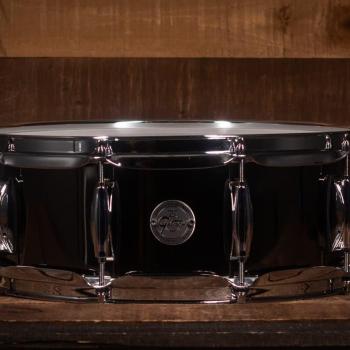 Gretsch 14 x 5 Schwarzes Nickel‑Stahl‑Snare, mit hochwertigem Beutel