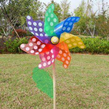 Gartenwindrad Bunte Spielzeugsammlung – L41D
