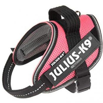 Julius K9 Arnés Powair Rosa – Cómodo y Fresco para tu Mascota