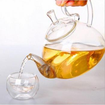 Tetera de Vidrio Resistente al Calor 1200 ml