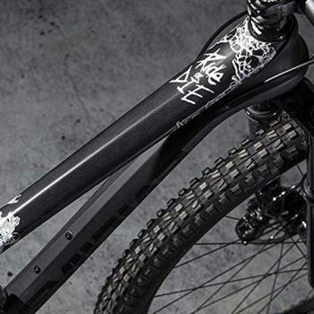 DyedBro White Frame Guard – MTB – Universalgröße