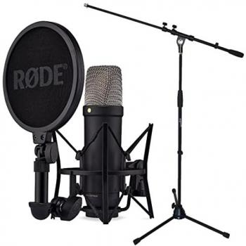 RØDE NT1 Mikrofon 5. Generation Schwarz mit Stativ