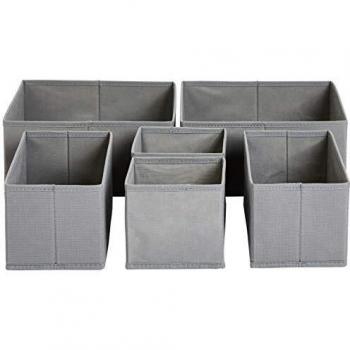 Set di Organizer per Cassetti in Tessuto