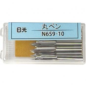 Tachikawa 10-Piece Nikko Nib Round Pen Set