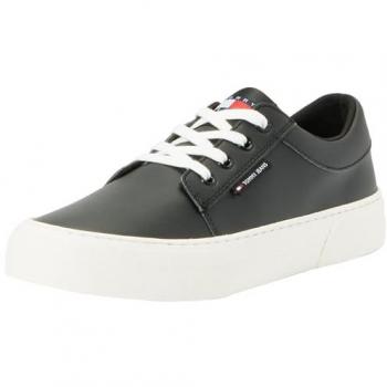 Scarpe Tommy Jeans Vulc Skate Derby black white