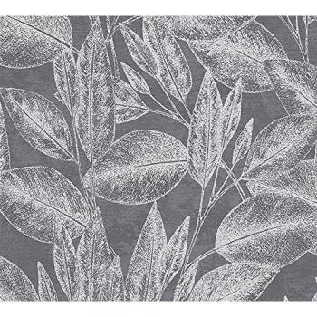 Papel Decorativo Floral Oscuro – Estilo Contemporáneo