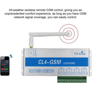 4 Relay GSM SMS Controller