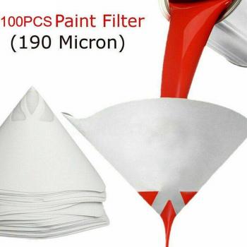 Fine Paint Paper Strainers 190 Micron