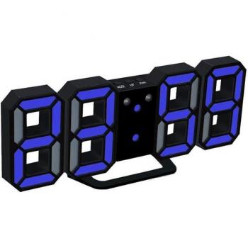 Moderne LED Wanduhr mit 3D-Effekt