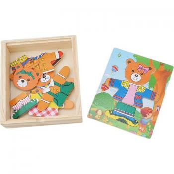 Kids' Bear Dress-Up Educational Toy