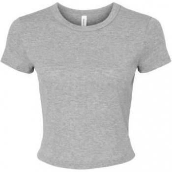 Top à carreaux Bella+Canvas Lady Crop 16 UK