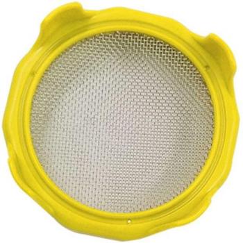 Plastic Sprouting Cap with Stainless Steel Strainer