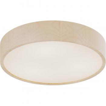 Netlighting Round Cylindrical Ceiling Light White, 3x E27