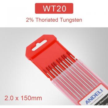 Red Head Tungsten Electrodes WT20 for Stainless Steel
