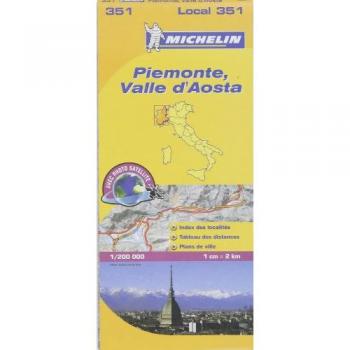 Carte Départementale Piemonte, Valle D'Aosta