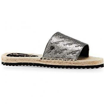 Superdry Maya Sandali a spalla con suola in tessuto naturale