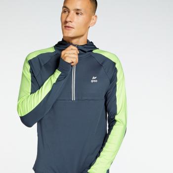 Felpa Uomo Running Grigia Ipso Combi 1 Taglia L
