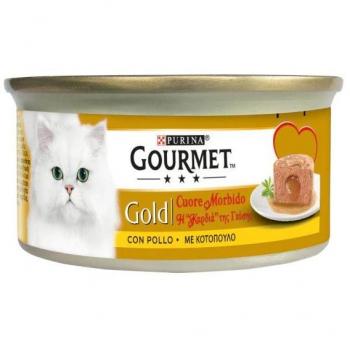 Nourriture Humide Poulet 85 g Gourmet Gold