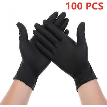 Gants Nitrile pour Entretien Ménager 50 pcs