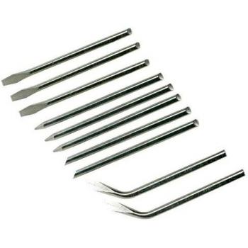 Set de 10 pannes de fer à souder