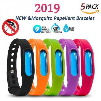 Bracelets en Silicone pour Repousser les Moustiques