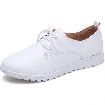 Chaussures de jogging en cuir PU pour femmes