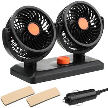 Ventilador de Coche Silencioso 12V/24V