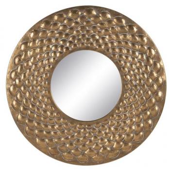 Miroir Design Doré